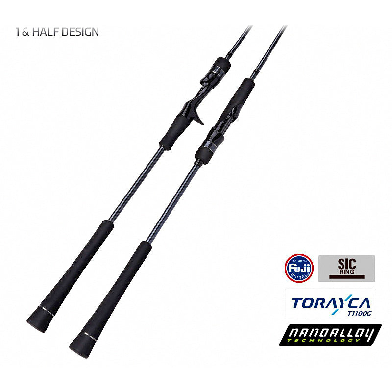 Light Jigging Rod, 1.91 m (6 ft 3 in), 1-Piece Carbon
