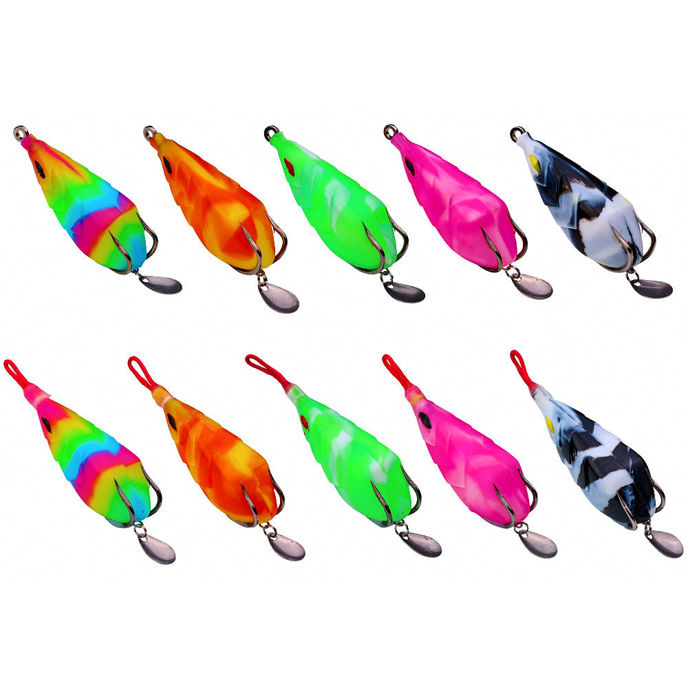 Weedless Frog Lure, 13 g (0.46 oz), 6 cm (2.4 in)