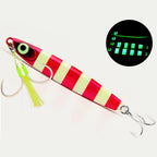 Slow Pitch Metal Jig, 60–150 g (2.1–5.3 oz)