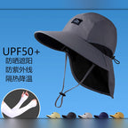 UPF 50+ Wide Brim Sun Hat, Nylon, Fits 56–59 cm
