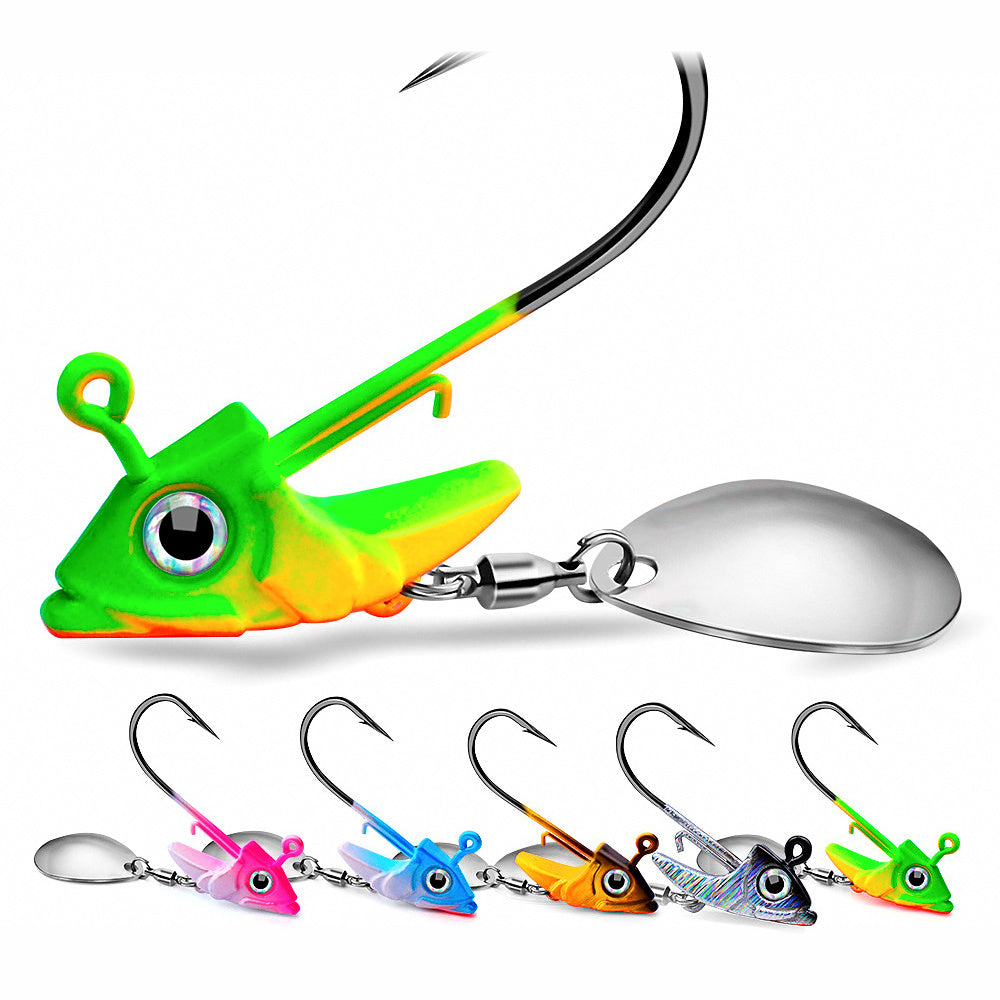 Lead Jig Head Hooks and Soft Baits, 2.4–15 g (0.08–0.53 oz)