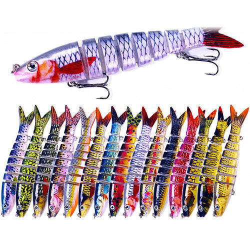Jointed Sinking Swimbait Lure, 18 g (0.6 oz), 5.3 in
