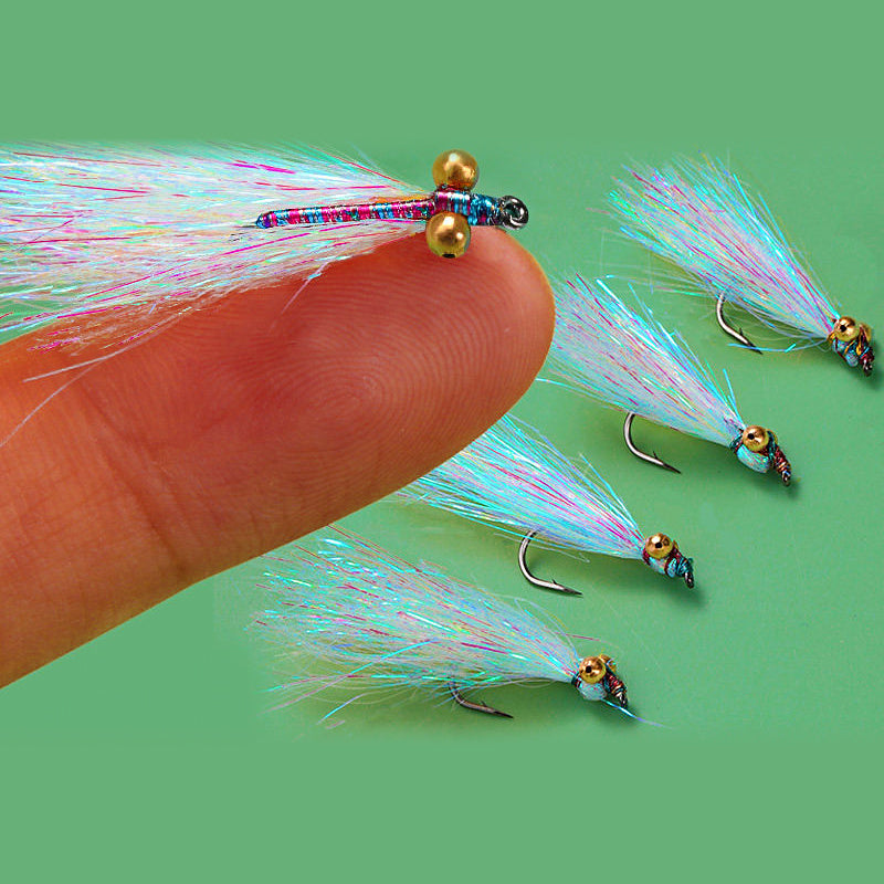 Crazy Charlie Shrimp Fly Lure, Sizes 4–12, 2–18 Pack