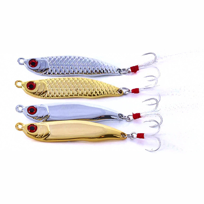 Metal Spoon Lure, 10–20 g (0.35–0.7 oz), Scale or Polished