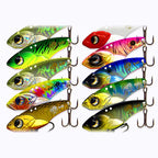 VIB Blade Bait Lipless Crankbait, 3.5–13.5 g, 5-Pack