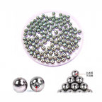 Tungsten Through-Hole Sinkers, 5 pcs, 0.011–0.254 oz (0.3–7.2 g)