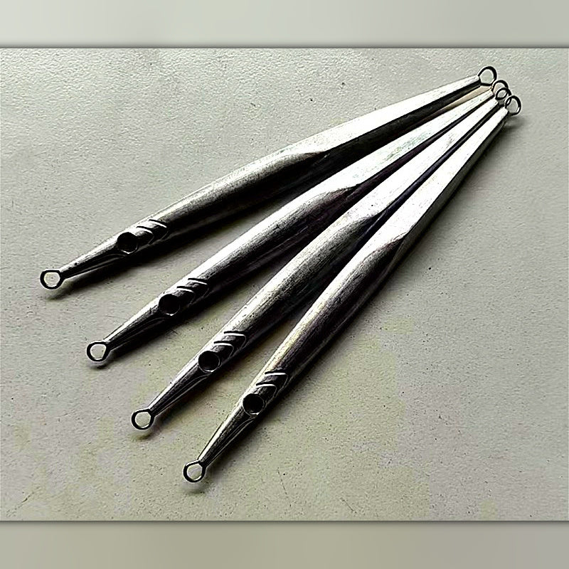 Unpainted Metal Jig Blank, 60–500 g (2.1–17.6 oz)
