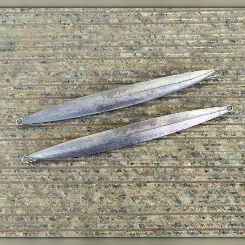 Raw Lead Casting Jig, 150 g (5.3 oz), Unpainted