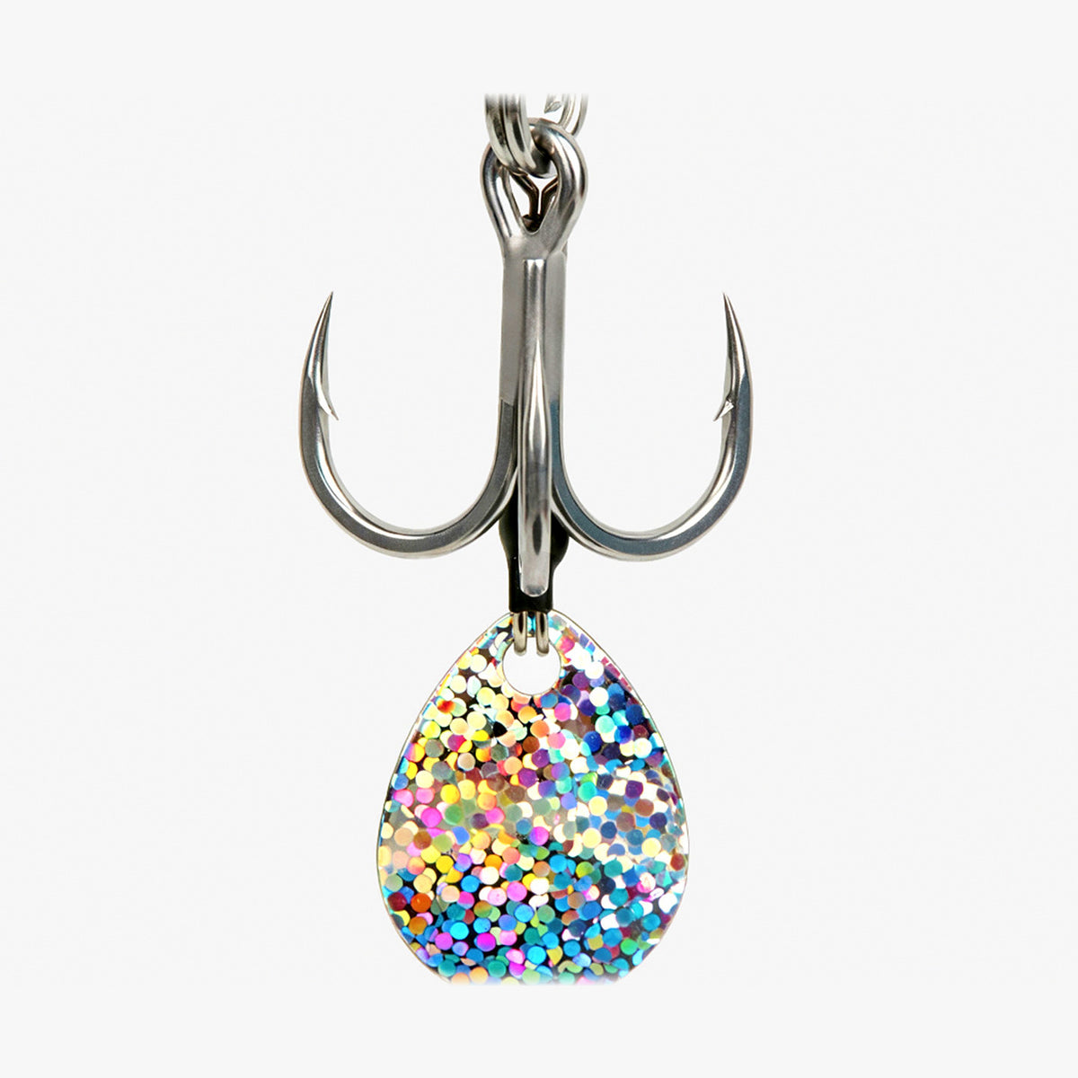 Spinner Blade Treble Hooks, 4X/5X Strong, 2-Pack
