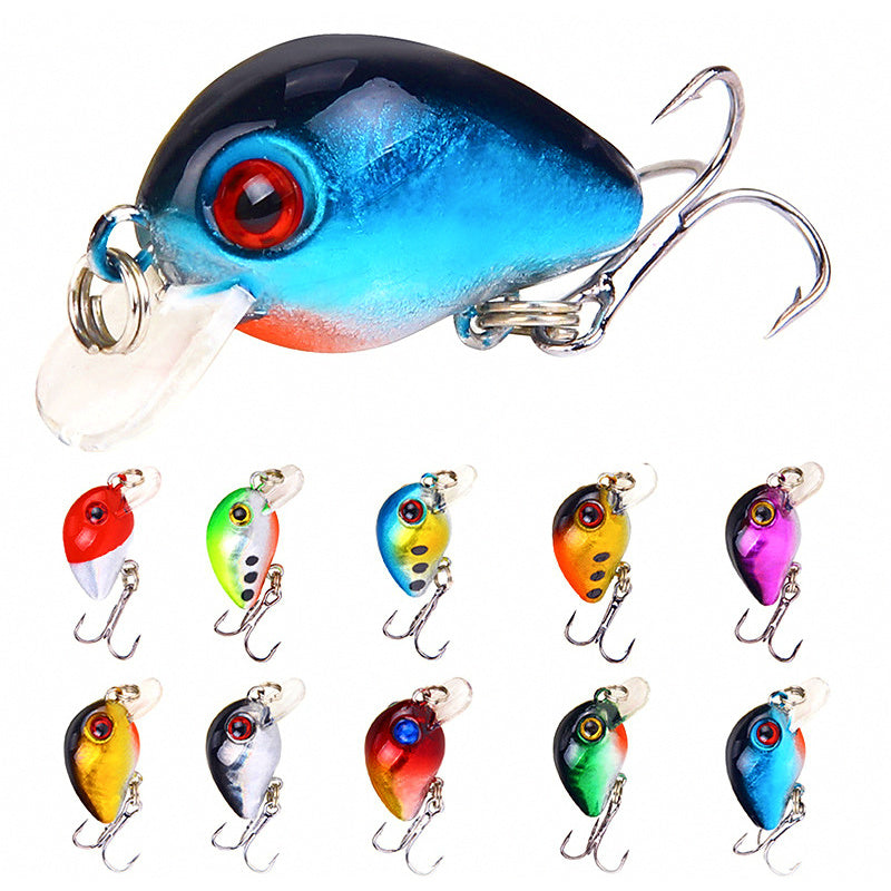 Mini Minnow Hard Bait, 3 cm (1.2 in), 1.6 g (0.06 oz)