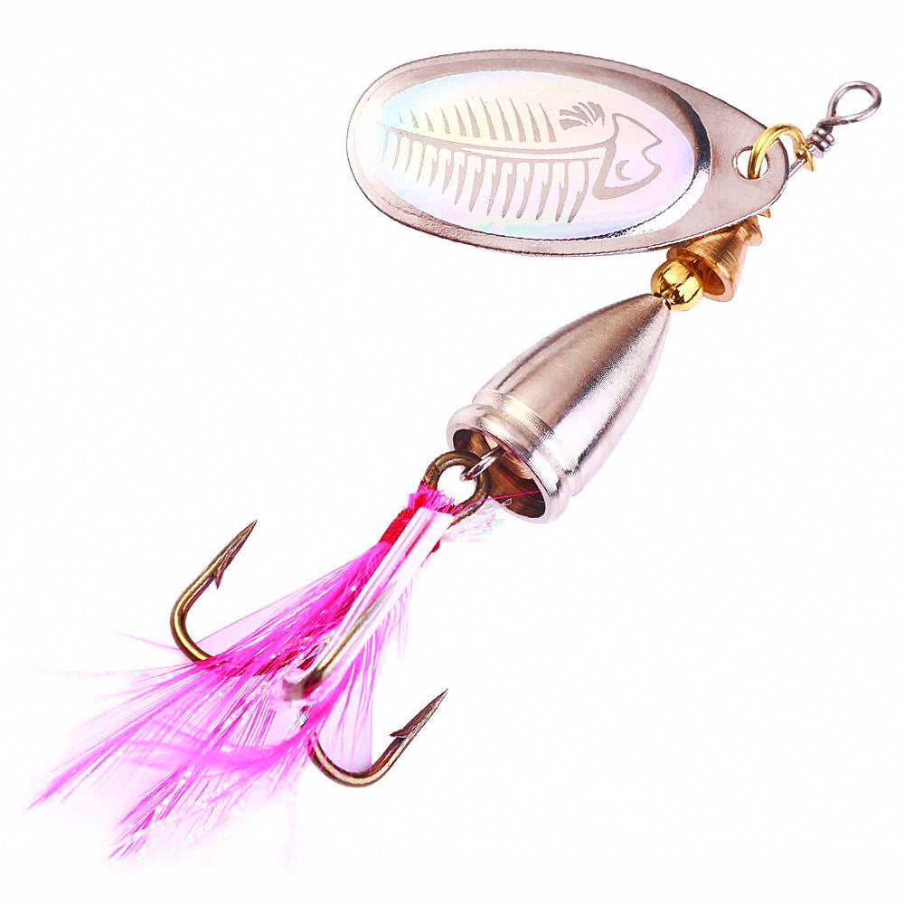 Willow Leaf Spinner Spoon Lure, 6.8 cm, 10 g (0.35 oz)