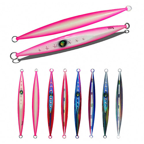 Fast-Sinking Glow Metal Jig, 150–500 g (5.3–17.6 oz)