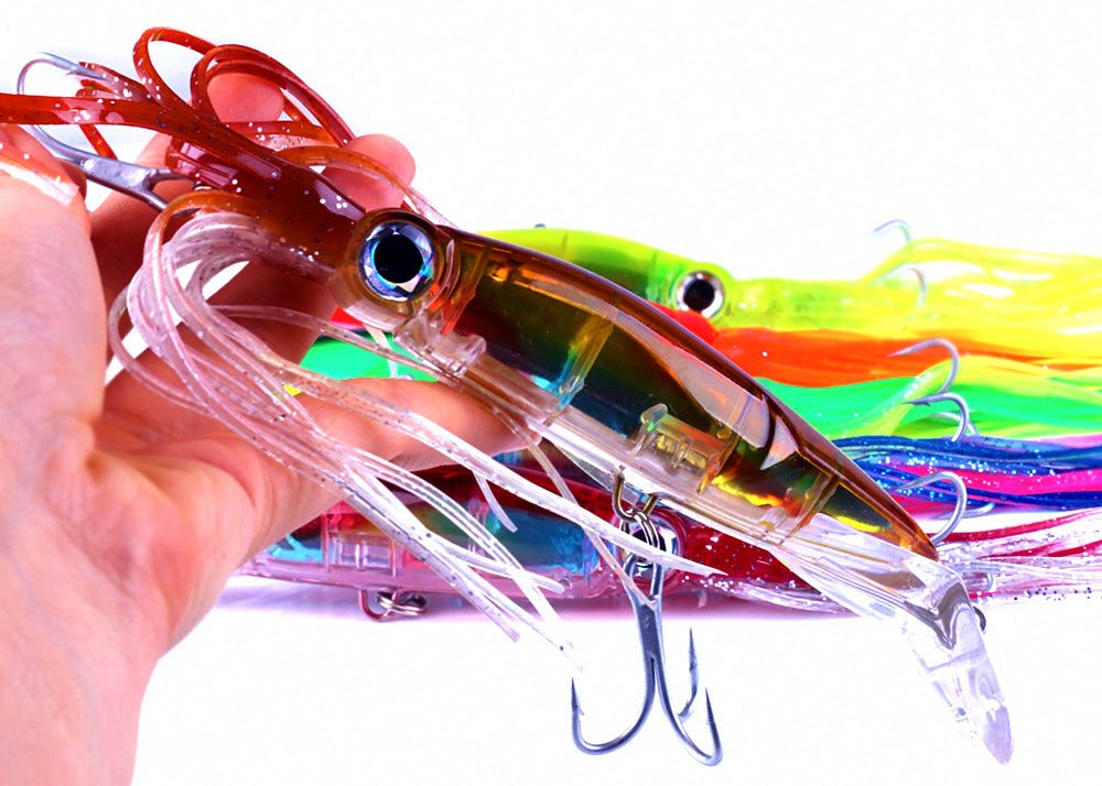 Octopus Squid Jig Lure with Skirt, 14 cm, 40 g (1.4 oz) – product photo