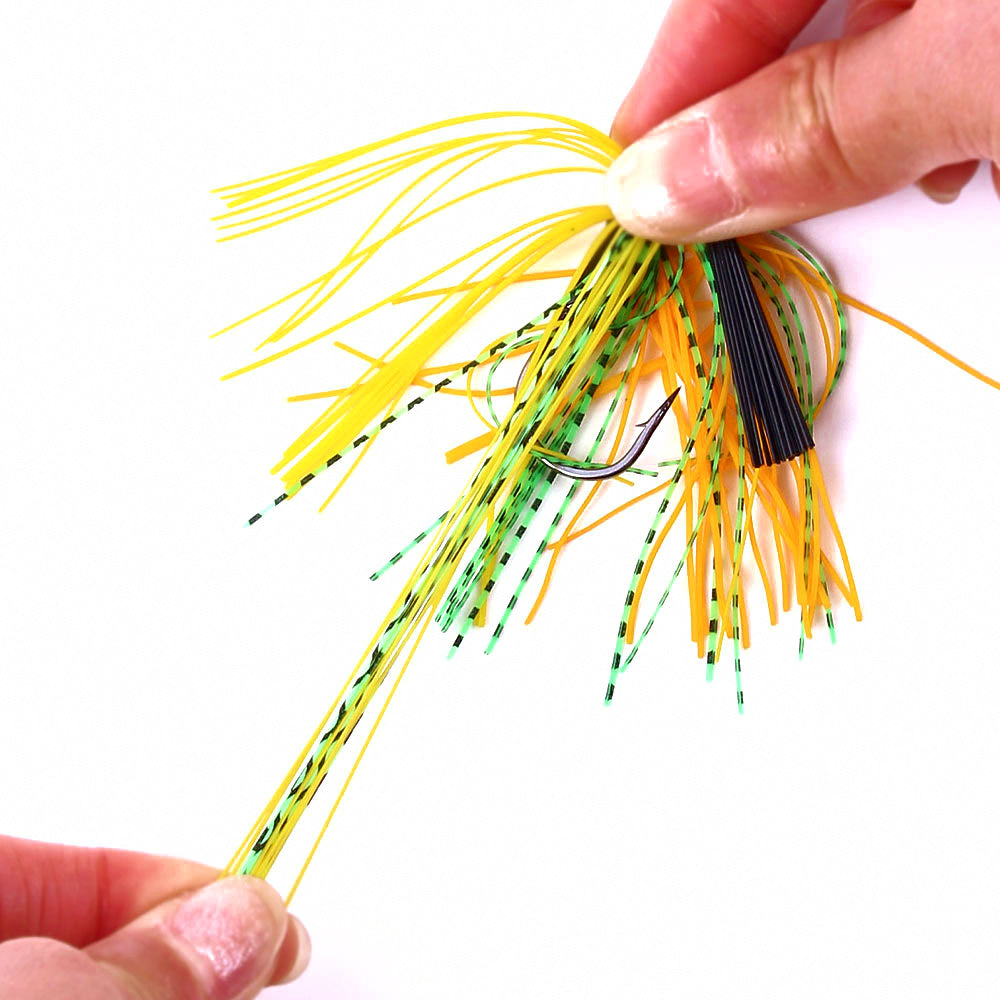 Lead Head Jig Hook Soft Bait Lure, 10 g (0.35 oz) – product photo