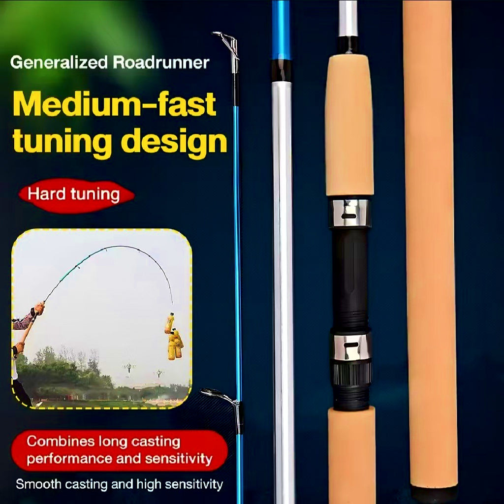 Fiberglass Telescopic Boat Rod, 1.8–3.0 m (6–10 ft) – product photo