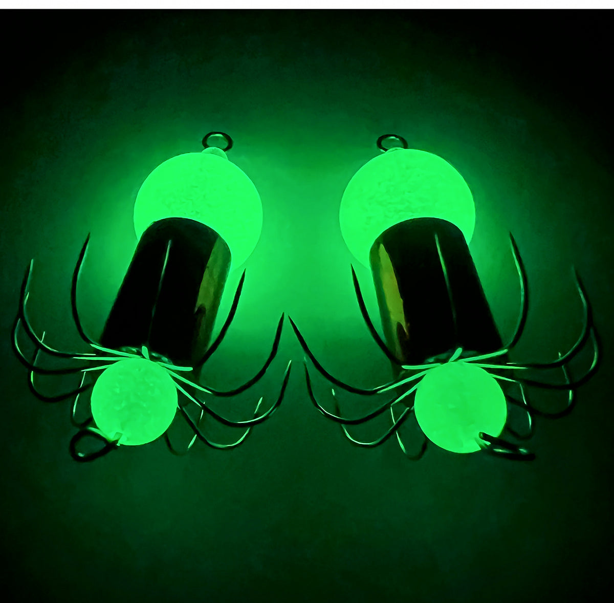 Glow Octopus Squid Jig, 12-Prong, 30–100 g (1.1–3.5 oz) – product photo