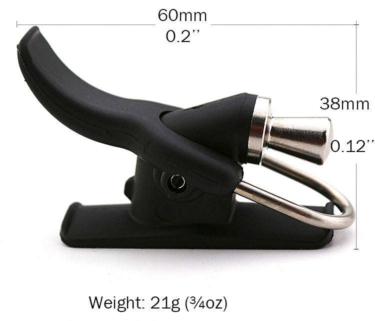 Breakaway Cannon Surf Fishing Release Aid, Black Nylon – product photo