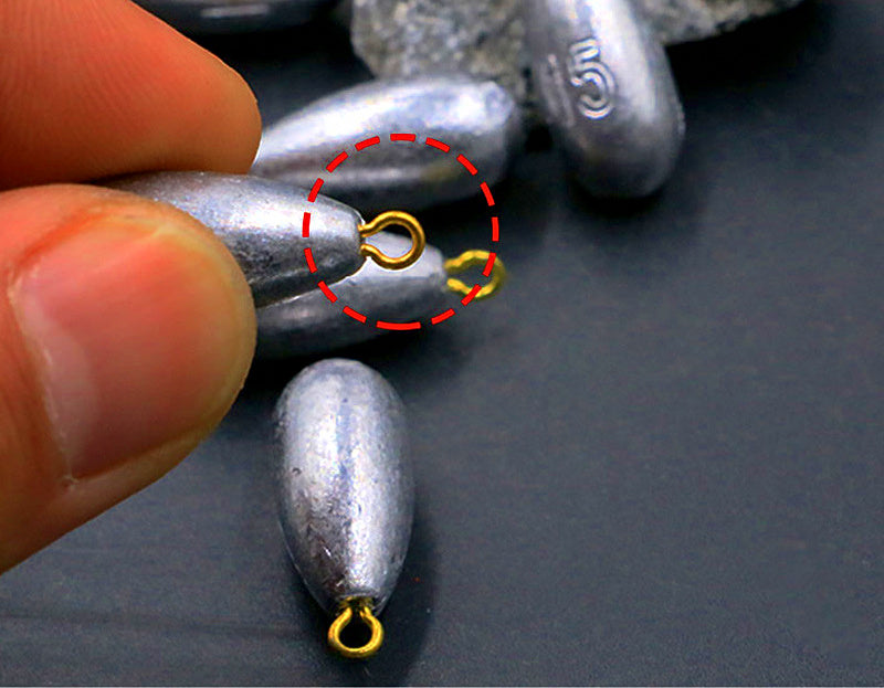 Lead Sinker with Eyelet, Teardrop Style, 10–3000 g (0.4–106 oz) – product photo