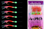 Fish Skin & Rubber Skin String Hooks, Barbed, Sizes 4–20 – product photo