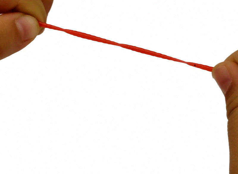 Red Worm Soft Bait, 3.5 cm (1.4 in), 0.2 g, Segmented – product photo