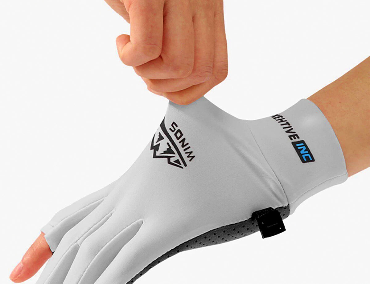 Fishing Gloves, UPF 50+ Non-Slip, Full/Half/2-Finger Cut – product photo