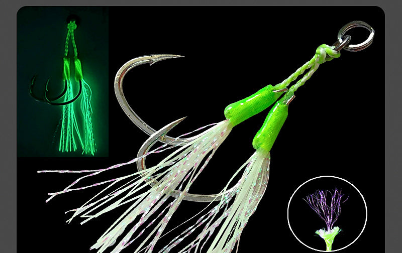 Laser Speed Jig with Glow Wire Hooks, 40–120 g (1.4–4.2 oz) – product photo