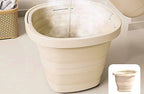 Collapsible Silicone Bucket, 5 L or 10 L, Camping & Fishing – product photo
