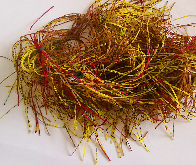 Silicone Skirt Tassel with Flash, DIY Jig & Lure Skirt – product photo