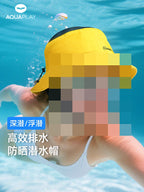 Sun Protection Hat with Stiff Brim, Water and Snorkel Sun Hat – product photo