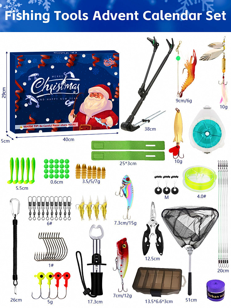24-Piece Fishing Lure Mystery Box Gift Set – product photo