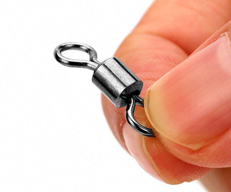 Fishing Swivels, Interlock Snaps & Figure-8 Rings, 10 Pack – product photo