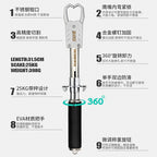 Stainless Steel Fish Gripper with Optional Scale, 31 cm (12.2 in) – product photo
