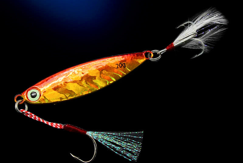 Casting Metal Jig, Feather Hook Option, 7–30 g (0.25–1.06 oz) – product photo