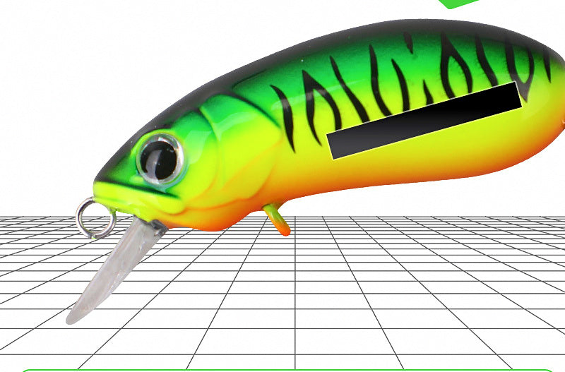 Slow Sinking Rocking Hard Lure, CC35 / CC40, Treble or Single Hook – product photo