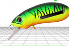 Slow Sinking Rocking Hard Lure, CC35 / CC40, Treble or Single Hook – product photo