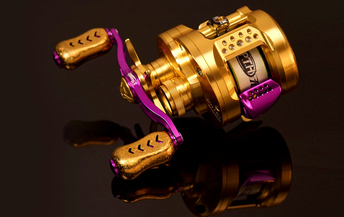Titanium Alloy Reel Handle Upgrade Kit for Baitcasters – product photo