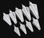 Star Fruit Sinker, Bulk Lead, 1.1–7.1 oz (30–200 g) – product photo