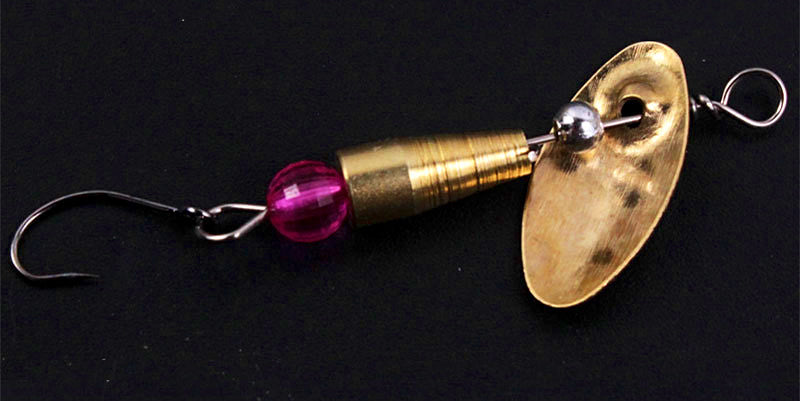 Scale Pattern Spinner Spoon Lure, 3.5 g & 5 g (0.12 & 0.18 oz) – product photo