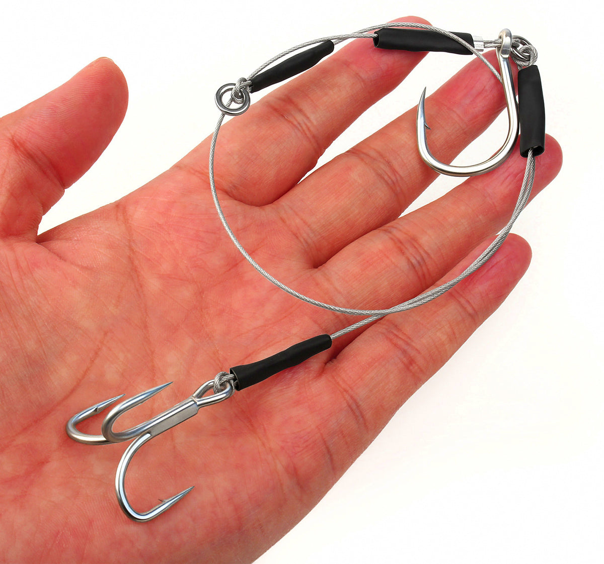 Live Bait Hook Rig for Grouper, Stainless, 1/0–13/0 – product photo