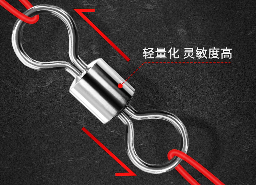 Figure-8 Ring Connectors, 20-Pack, Sizes #4–#12 – product photo