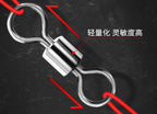 Figure-8 Ring Connectors, 20-Pack, Sizes #4–#12 – product photo