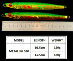 Fast Sinking Metal Jig, 150–180 g (5.3–6.3 oz) – product photo