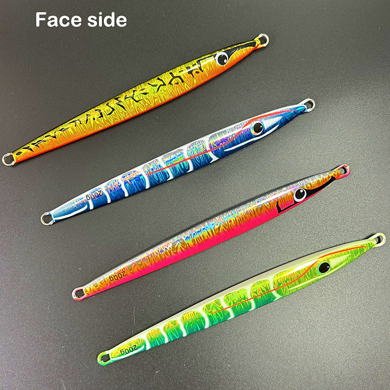 Lead Metal Jig with Squid Hook, 160 g (5.6 oz) & 200 g (7.1 oz) – product photo