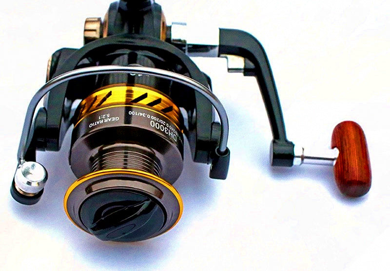Long Cast Fishing Reel, 13 Bearings, 2000–7000 Series – product photo