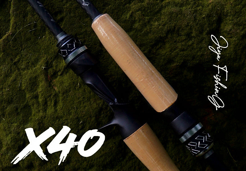 2-Piece Carbon Lure Rod, SiC Guides, 1.91–2.08 m (6.3–6.8 ft) – product photo