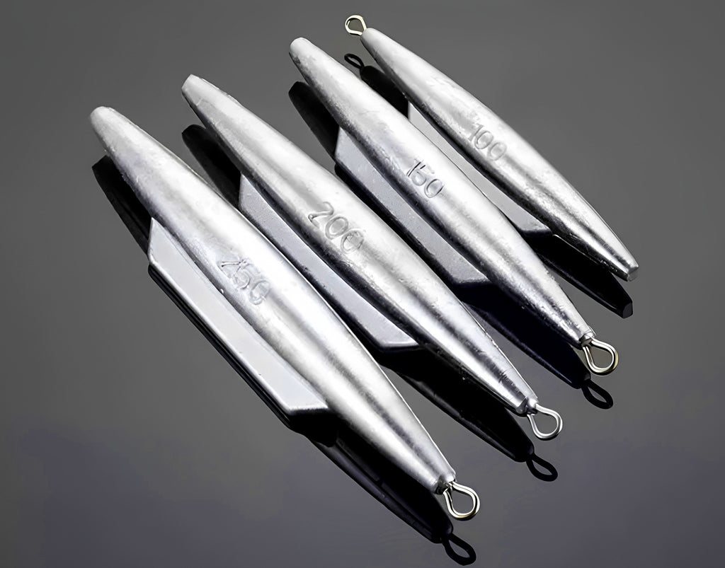 Shark Fin Lead Sinker, 2.8–141 oz (80–4000 g) – product photo