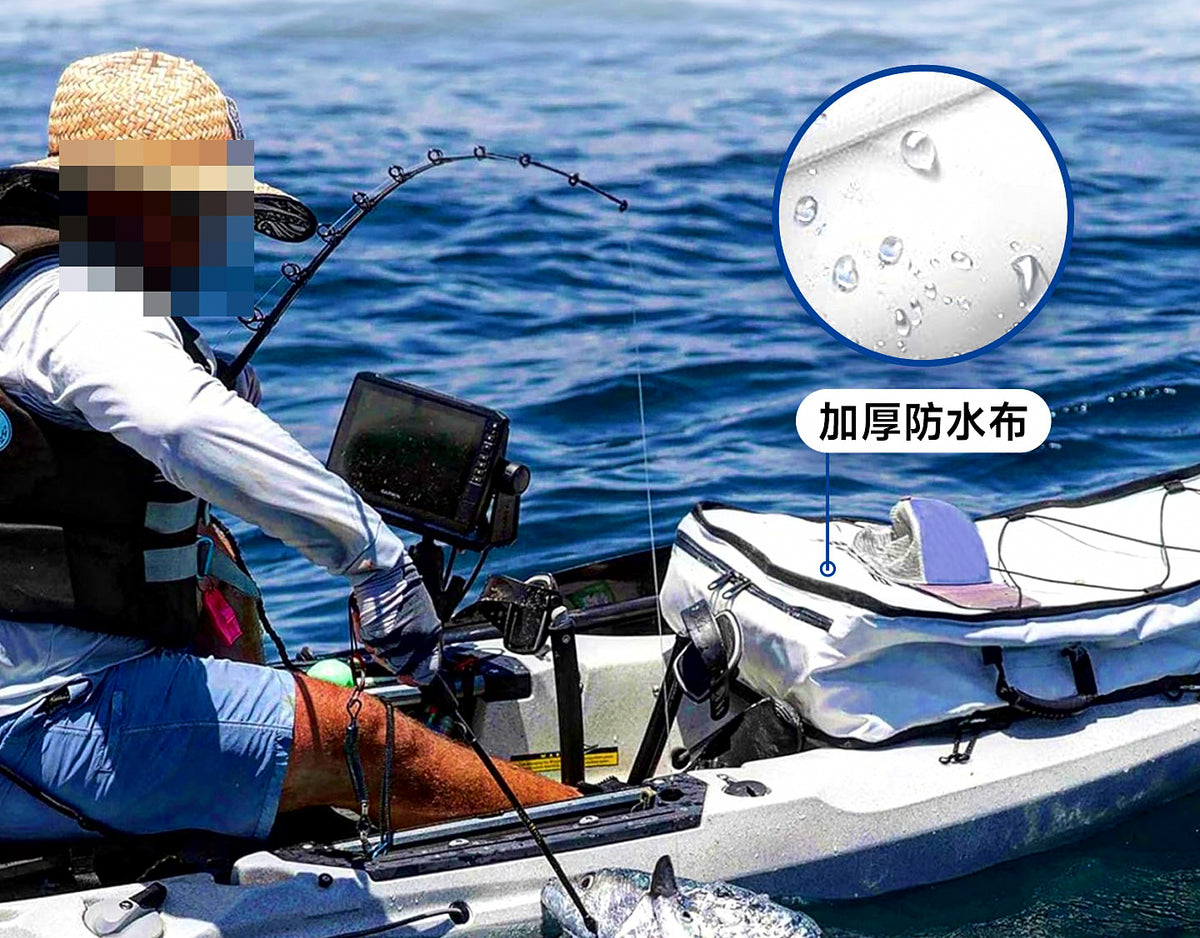 Soft Fishing Cooler Bag, Waterproof Insulated, Kayak/Boat – product photo