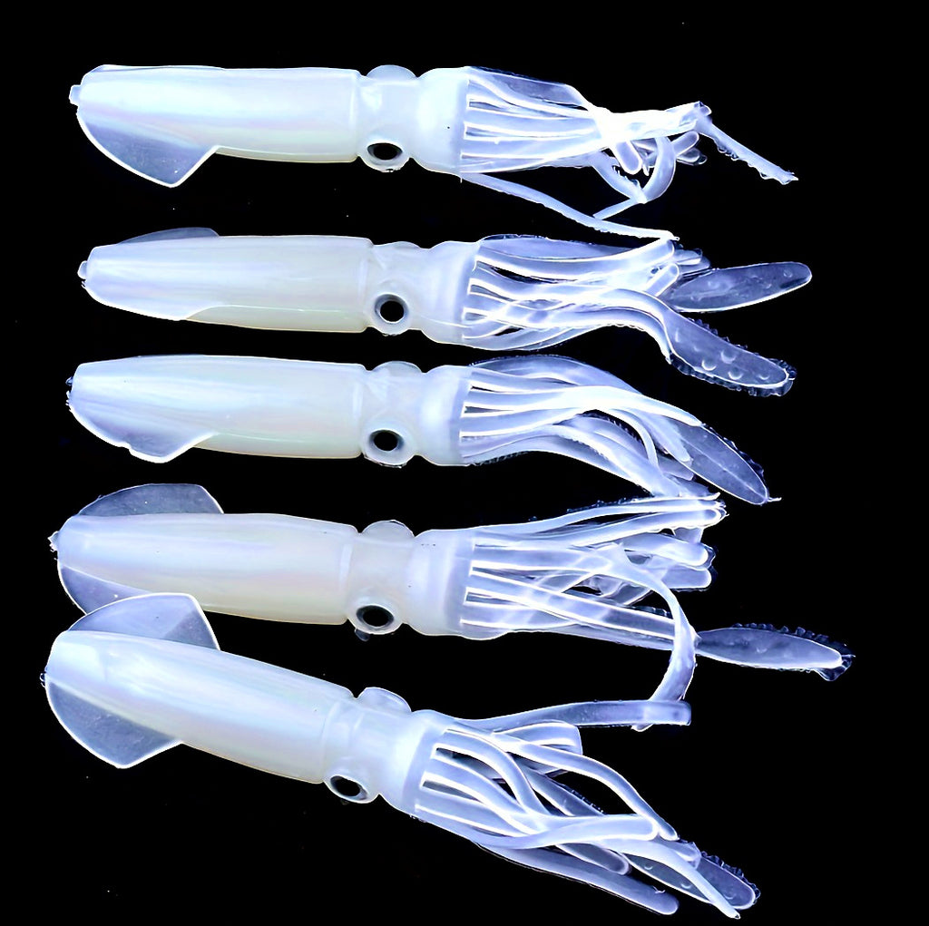 Glow Squid Soft Bait Lure, 10 cm (3.9 in), 8 g (0.28 oz) – product photo