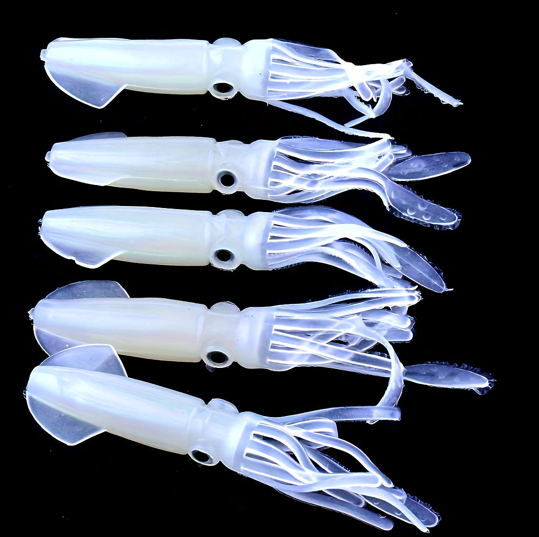 Glow Squid Soft Bait Lure, 10 cm (3.9 in), 8 g (0.28 oz) – product photo