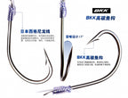 Pre-Snelled Barbed Fishing Hooks, Tub Pack, Sizes 8-26 – product photo